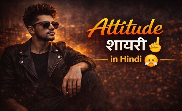 attitude shayari