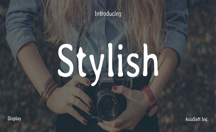 stylish font