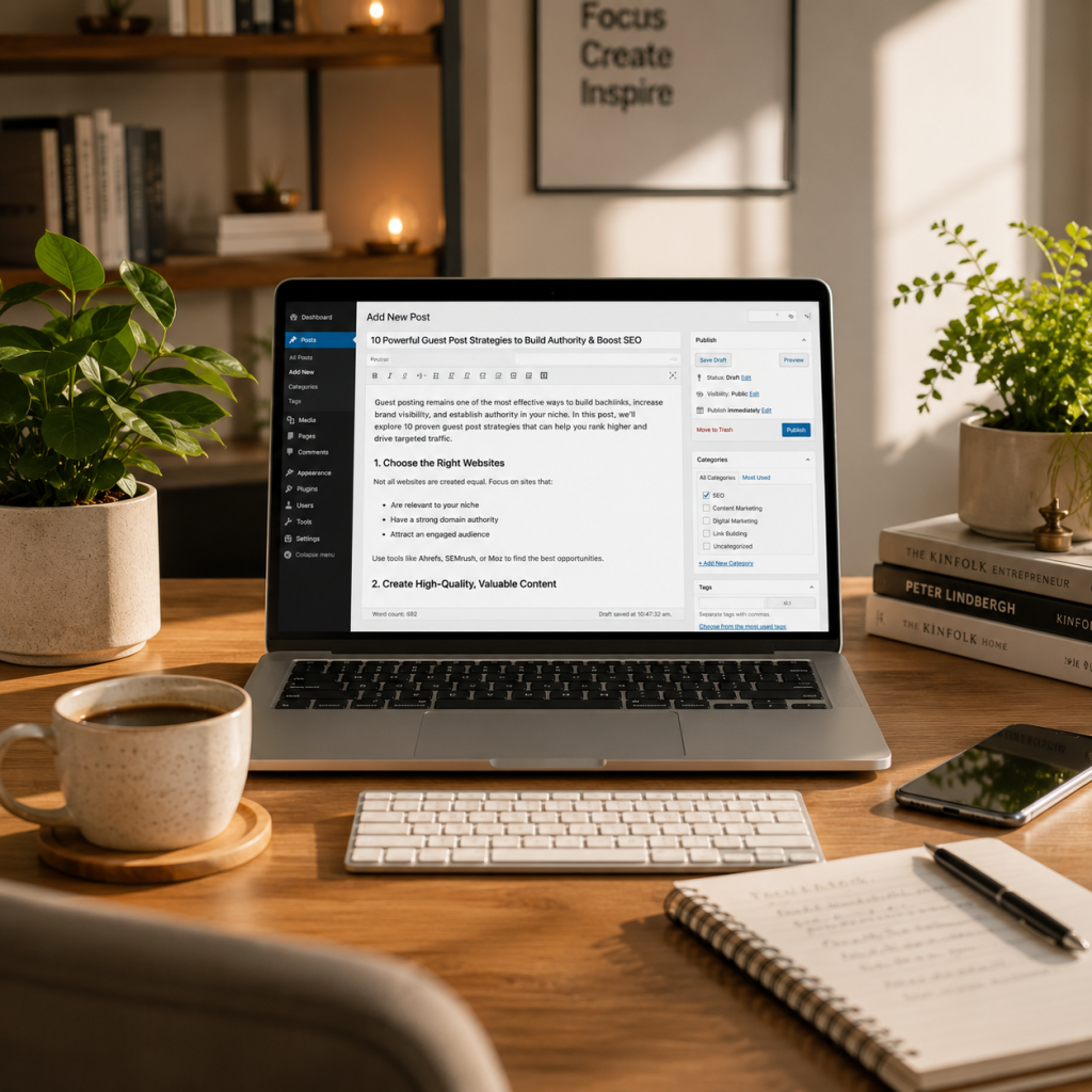 Guest Post Writing Services: Boost Traffic, SEO and Authority