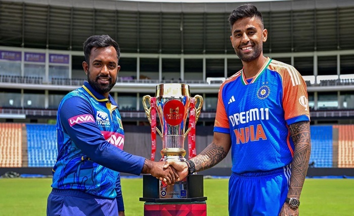 Sri Lanka vs. India match